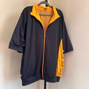 Sean John Navy Blue and Yellow Jacket